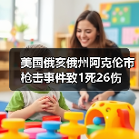 美国俄亥俄州阿克伦市枪击事件致1死26伤