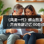 《风流一代》佛山路演：声音唤醒记忆 00后观众共情时代情感（图4）