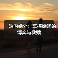 婚内婚外:掌控婚姻的博弈与救赎(图1) 婚内婚外:掌控婚姻的博弈与救赎(图1)