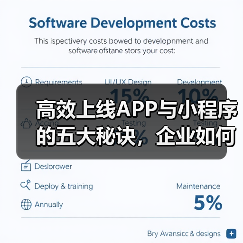 高效上线APP与小程序的五大秘诀,企业如何做到?(图2) 高效上线APP与小程序的五大秘诀,企业如何做到?(图2)