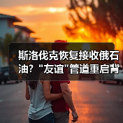 斯洛伐克恢复接收俄石油？