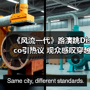 《风流一代》路演跳Disco引热议 观众感叹穿越时光(图3) 《风流一代》路演跳Disco引热议 观众感叹穿越时光(图3)