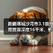 新疆塔城沙湾市3.1级地震震源深度16千米，影响范围有多大？（图3）