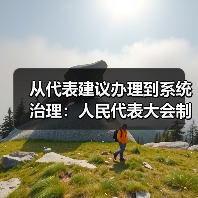 从代表建议办理到系统治理：人民代表大会制度如何实现治理现代化？（图2）