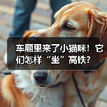 车厢里来了小猫咪！它们怎样“坐”高铁？（图4）