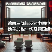德国三部长反对中国电动车加税：伤及德国经济（图2）