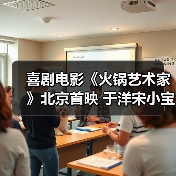 喜剧电影《火锅艺术家》北京首映 于洋宋小宝爆梗互动笑翻全场(图1) 喜剧电影《火锅艺术家》北京首映 于洋宋小宝爆梗互动笑翻全场(图1)