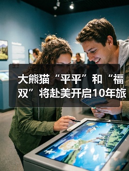 大熊猫“平平”和“福双”将赴美开启10年旅居生活（图1）
