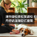 清华迎校庆校友返校 校内标语温暖回忆重现