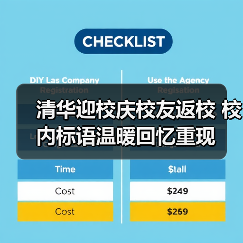 清华迎校庆校友返校 校内标语温暖回忆重现（图3）