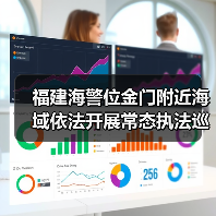 福建海警位金门附近海域依法开展常态执法巡查