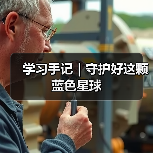 学习手记｜守护好这颗蓝色星球（图1）