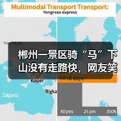 郴州一景区骑“马”下山没有走路快，网友笑称游客“也是别人眼里的项目”，景区客服回应