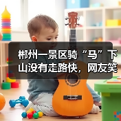 郴州一景区骑“马”下山没有走路快，网友笑称游客“也是别人眼里的项目”，景区客服回应（图1）