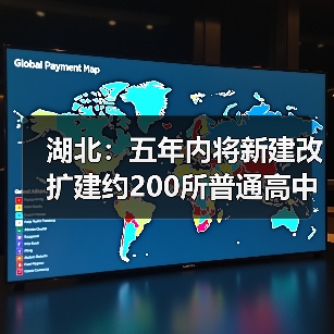湖北：五年内将新建改扩建约200所普通高中