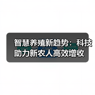智慧养殖新趋势：科技助力新农人高效增收（图2）