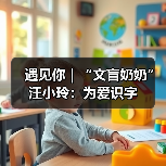 遇见你|“文盲奶奶”汪小玲:为爱识字(图3) 遇见你|“文盲奶奶”汪小玲:为爱识字(图3)