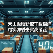 天山腹地新型车载榴弹炮实弹射击实战考验（图4）