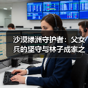 沙漠绿洲守护者：父女兵的坚守与林子成家之路（图3）