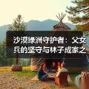沙漠绿洲守护者：父女兵的坚守与林子成家之路（图4）