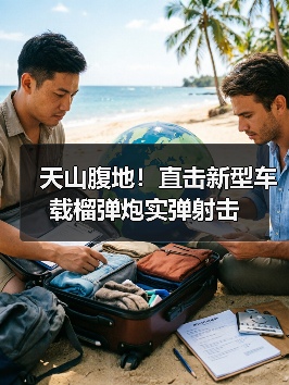 天山腹地！直击新型车载榴弹炮实弹射击（图4）