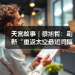 天宫故事|蔡旭哲:刷新“重返太空最短间隔”的纪录(图1) 天宫故事|蔡旭哲:刷新“重返太空最短间隔”的纪录(图1)