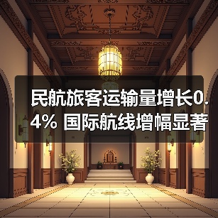 民航旅客运输量增长0.4% 国际航线增幅显著(图4) 民航旅客运输量增长0.4% 国际航线增幅显著(图4)