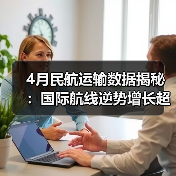 4月民航运输数据揭秘:国际航线逆势增长超5%(图1) 4月民航运输数据揭秘:国际航线逆势增长超5%(图1)