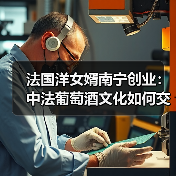 法国洋女婿南宁创业:中法葡萄酒文化如何交融?(图1) 法国洋女婿南宁创业:中法葡萄酒文化如何交融?(图1)