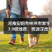 河南安阳市林州市发生3.0级地震，震源深度10千米（图3）