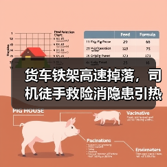 货车铁架高速掉落,司机徒手救险消隐患引热议(图1) 货车铁架高速掉落,司机徒手救险消隐患引热议(图1)