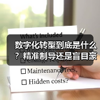 数字化转型到底是什么？精准制导还是盲目豪赌？（图2）