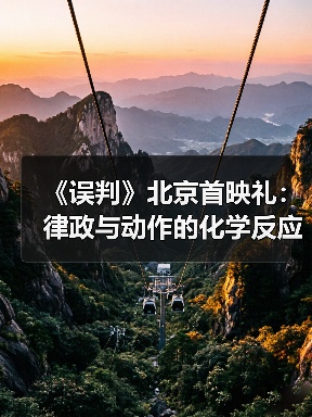 《误判》北京首映礼：律政与动作的化学反应 甄子丹动作片“NEXT LEVEL”（图2）