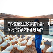 军校招生政策解读:1.75万名额如何分配?(图2) 军校招生政策解读:1.75万名额如何分配?(图2)