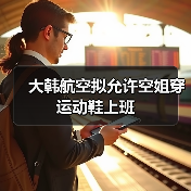 大韩航空拟允许空姐穿运动鞋上班（图2）