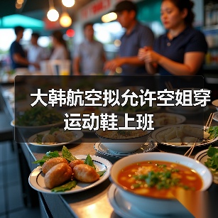 大韩航空拟允许空姐穿运动鞋上班
