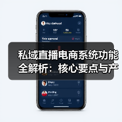 私域直播电商系统功能全解析：核心要点与产品方案（图2）