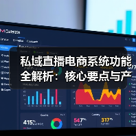 私域直播电商系统功能全解析：核心要点与产品方案