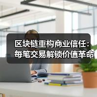 区块链重构商业信任：每笔交易解锁价值革命