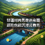 非遗时尚秀走进商圈:逛吃也能沉浸式看秀(图4) 非遗时尚秀走进商圈:逛吃也能沉浸式看秀(图4)