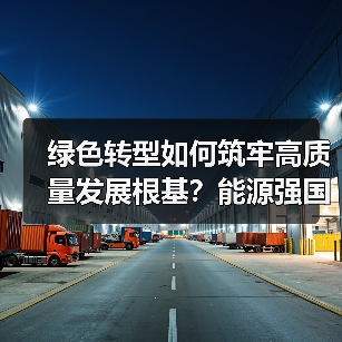 绿色转型如何筑牢高质量发展根基?能源强国建设加速推进(图1) 绿色转型如何筑牢高质量发展根基?能源强国建设加速推进(图1)