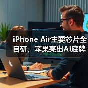 iPhone Air主要芯片全自研，苹果亮出AI底牌：不