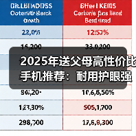 2025年送父母高性价比手机推荐:耐用护眼强续航(图3) 2025年送父母高性价比手机推荐:耐用护眼强续航(图3)