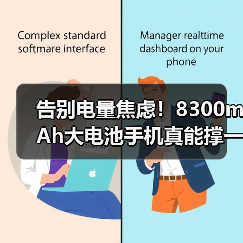 告别电量焦虑！8300mAh大电池手机真能撑一整天？（图4）