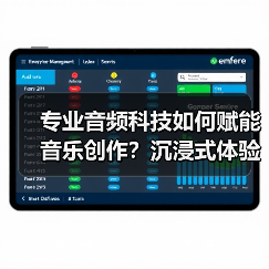 专业音频科技如何赋能音乐创作?沉浸式体验引爆BilibiliWorld!(图2) 专业音频科技如何赋能音乐创作?沉浸式体验引爆BilibiliWorld!(图2)