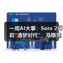 一周AI大事:Sora 2开启 一周AI大事:Sora 2开启