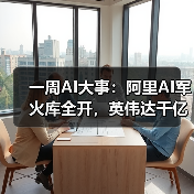 一周AI大事：阿里AI军火库全开，英伟达千亿美