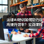法律AI培训如何助力律所提升效率？实战课程揭秘（图2）