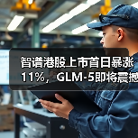 智谱港股上市首日暴涨11%,GLM-5即将震撼发布(图1) 智谱港股上市首日暴涨11%,GLM-5即将震撼发布(图1)