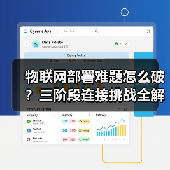 物联网部署难题怎么破？三阶段连接挑战全解析